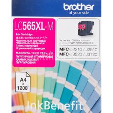 Картридж для принтера и МФУ Brother LC565XLM пурпурный, [lc565xlm]
