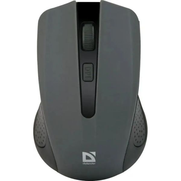 Мышь Defender Accura MM-935 оптическая, беспроводная, USB, серый 52936