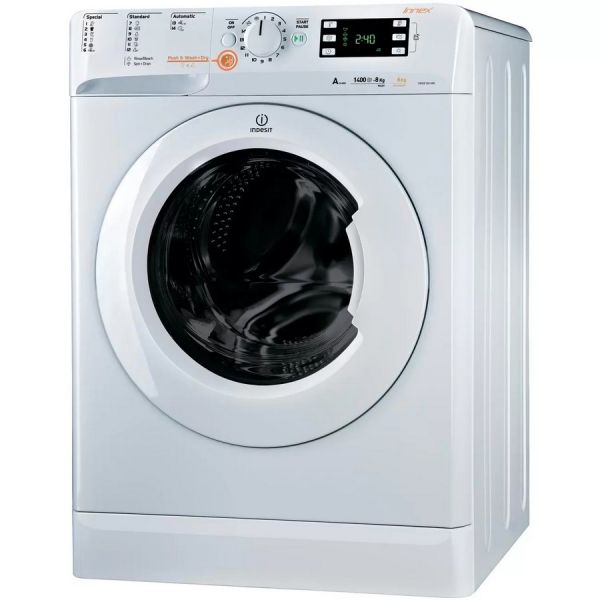 Стиральная машина Indesit XWDE 861480X W EU фронтальная 8 кг белый