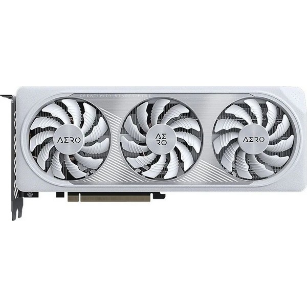 Видеокарта Gigabyte NVIDIA GeForce RTX 4060 (GV-N4060AERO OC-8GD) -, 8 Гб, GDDR6